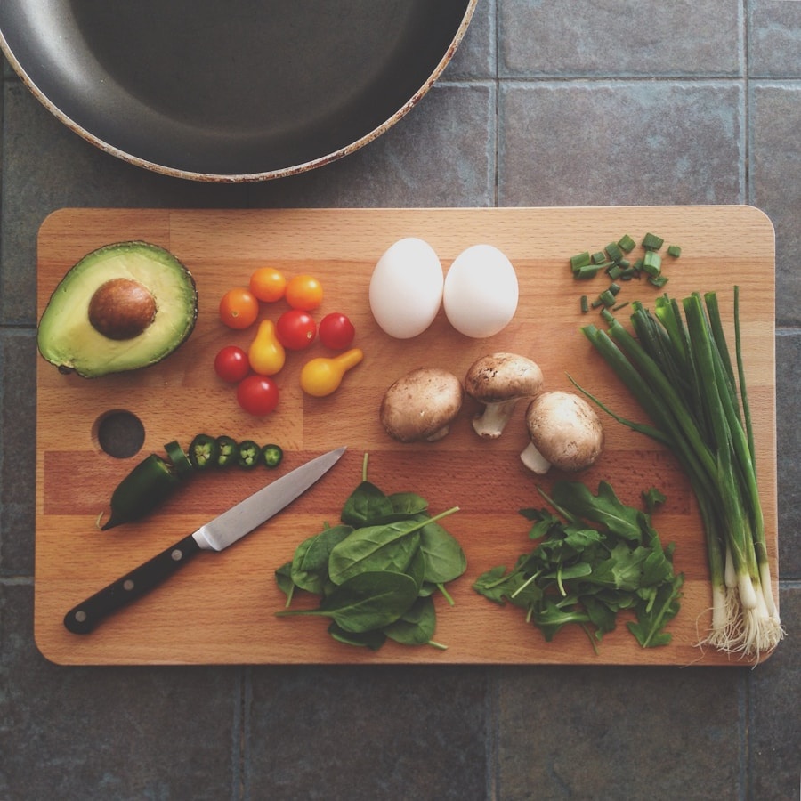 Colorful salad with fresh vibrant ingredients
